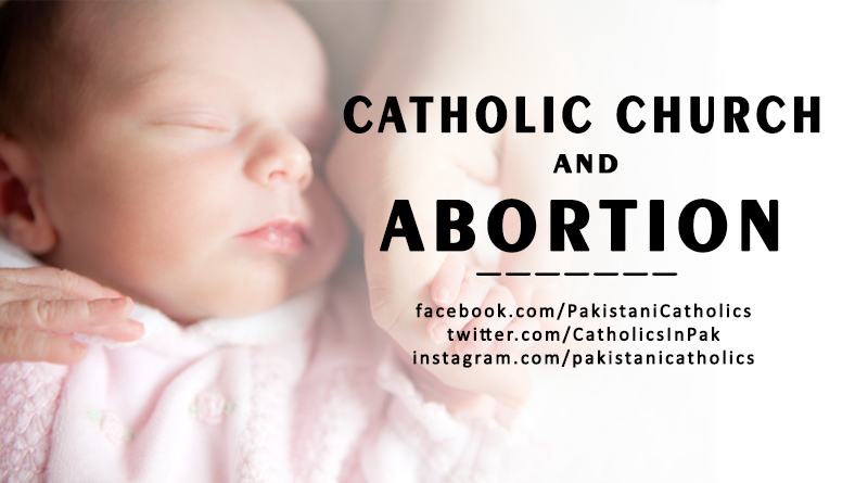 The Catholic Church and Abortion | Catholics in Pakistan