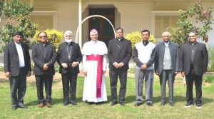 Nuncio with Bishops in Pakistan