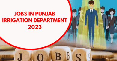 APPLY NOW: 931 JOBS IN PUNJAB IRRIGATION DEPARTMENT