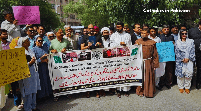 Interfaith Commission, Hyderabad protests over Jaranwala incident