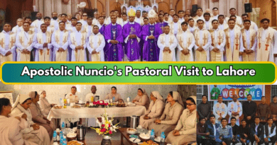 Apostolic Nuncio visits Archdiocese of Lahore