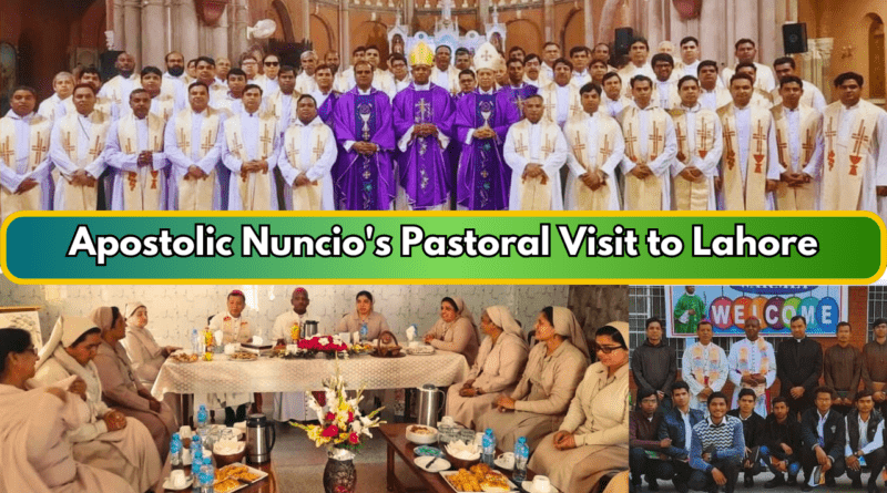 Apostolic Nuncio visits Archdiocese of Lahore