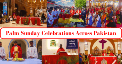 Palm Sunday in Catholic Churches across Pakistan 2024