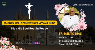 Fr. Melito Dias, a Priest of God's Love and Mercy