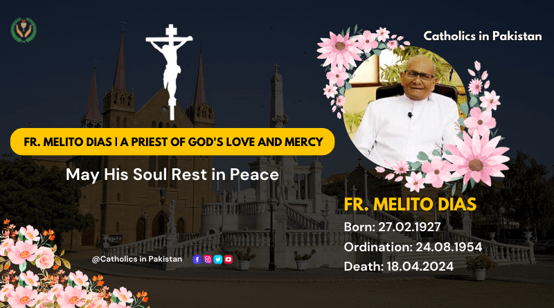 Fr. Melito Dias, a Priest of God's Love and Mercy
